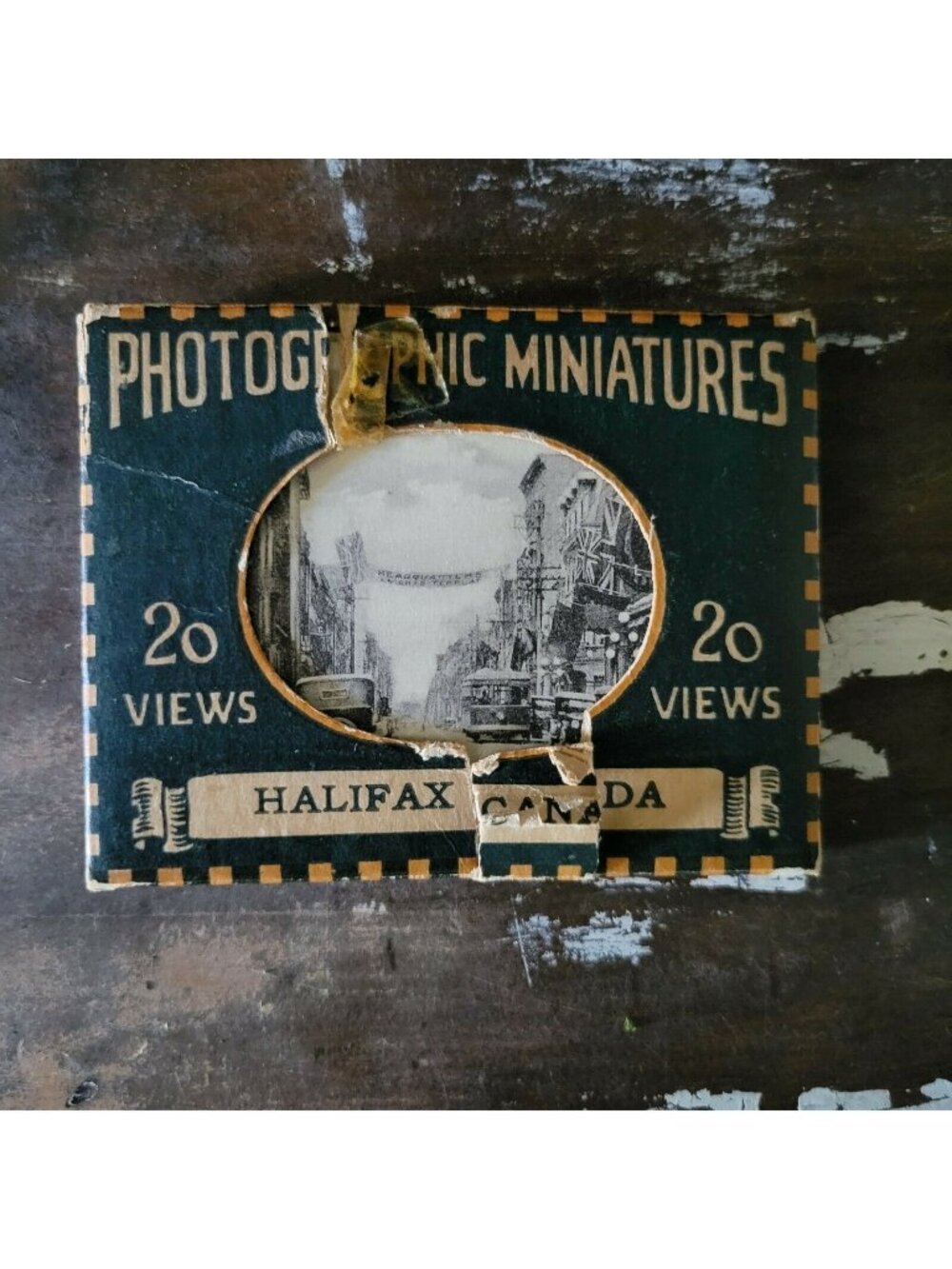 Vintage Miniature Souvenir Photograph Set Halifax Canada 1930s/40s